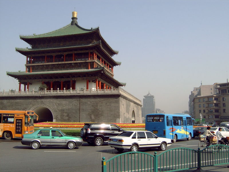 Belltower in Xian

