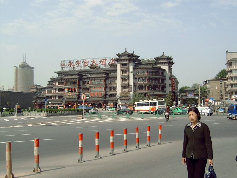 plein in Xian
