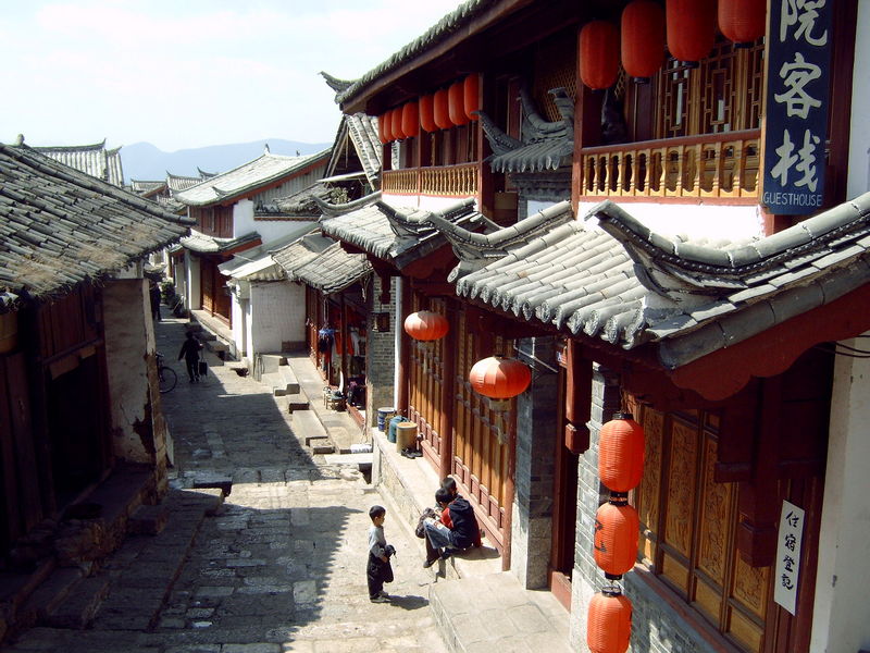 Lijiang oude stad

