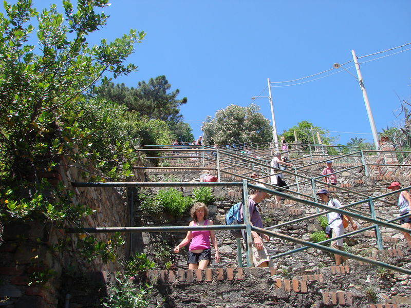 trappen naar Vernazza
