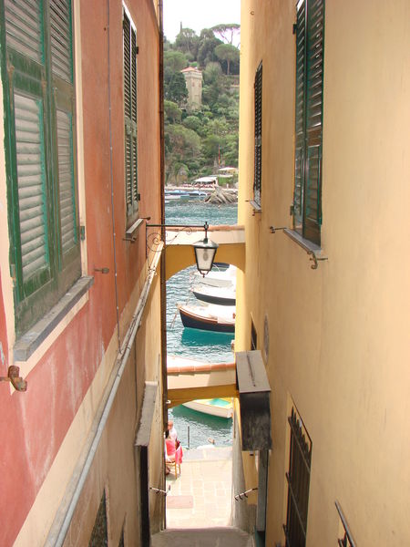 Portofino - steegje
