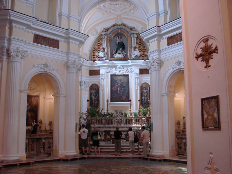 Altaar Saint Michaelkerk Capri

