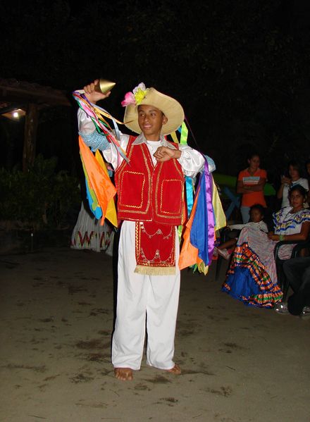Dansgroep van het eiland Ometepe
