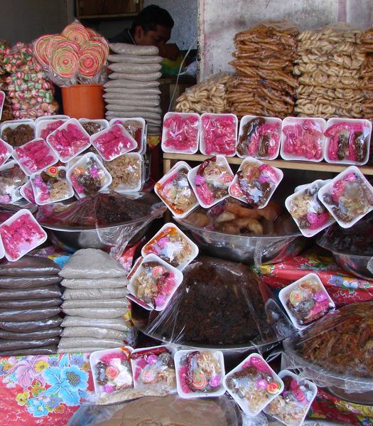 Snoepjes? op de markt van  Masaya

