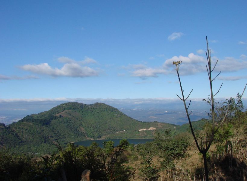 Uitzicht vanaf Vulkaan Pacaya
