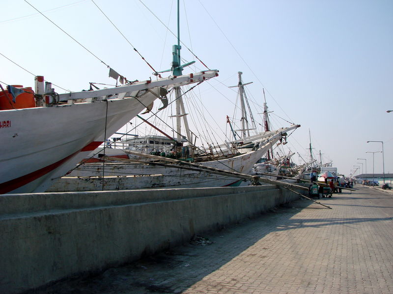 Oude Haven (Sunda Kelapa) van voormalig Batavia.
