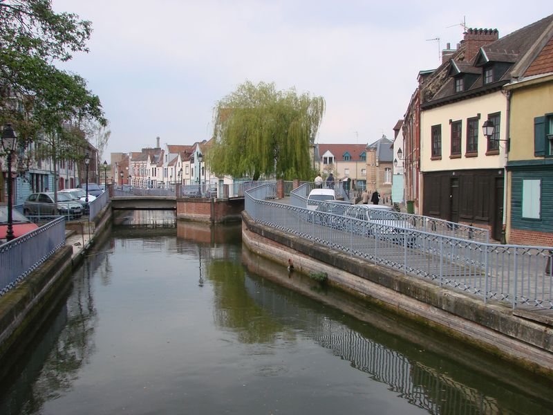 Grachtjes in de wijk San Lieu, Amiens
