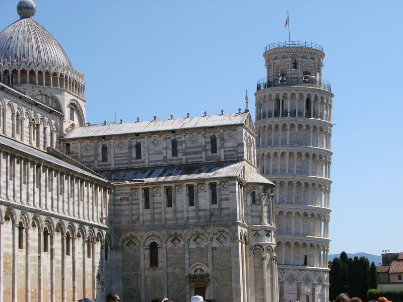 Piazza del Duomo Catedraal en toran
Keywords: Pisa