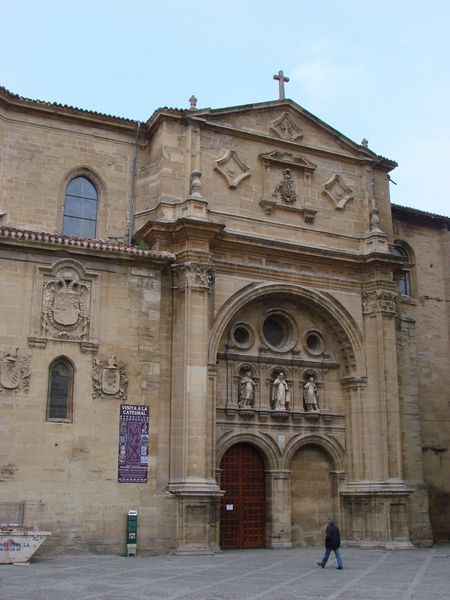 Kathedraal in Santo Domingo de la Calzada.
