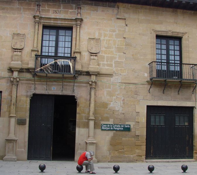 Herberg in Santo Domingo de la Calzada voor de Pelgrims naar Santiago de Compostela.
