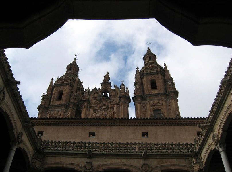 Vanaf Binnenplaats Casa de las Conchas - Salamanca
