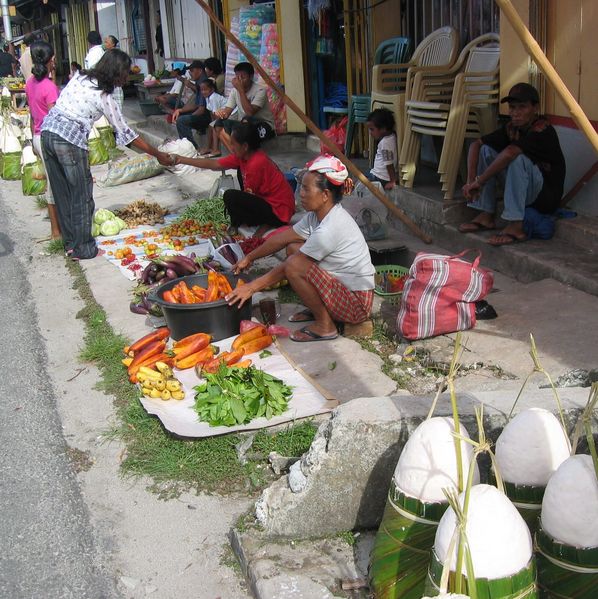 Markt in Saparua
