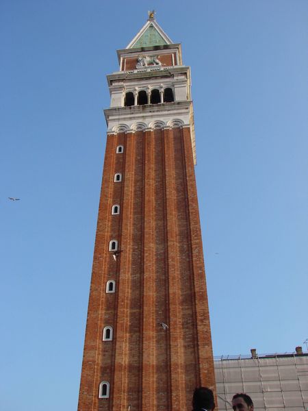 de Campanile op het San Marcoplein
