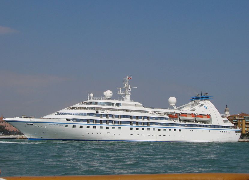 de Seabourn Spirit (Cruiseschip)
