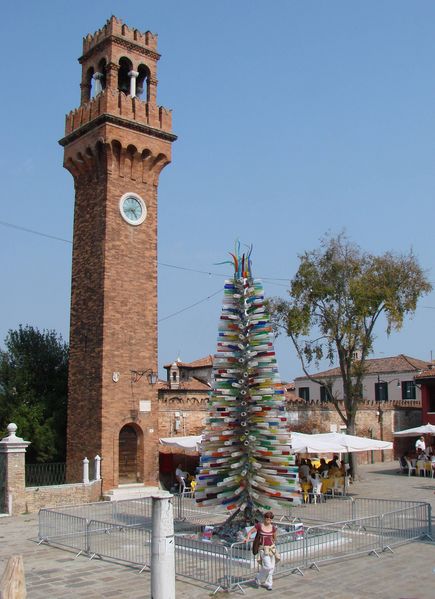 Glaskunstwerk in Murano
